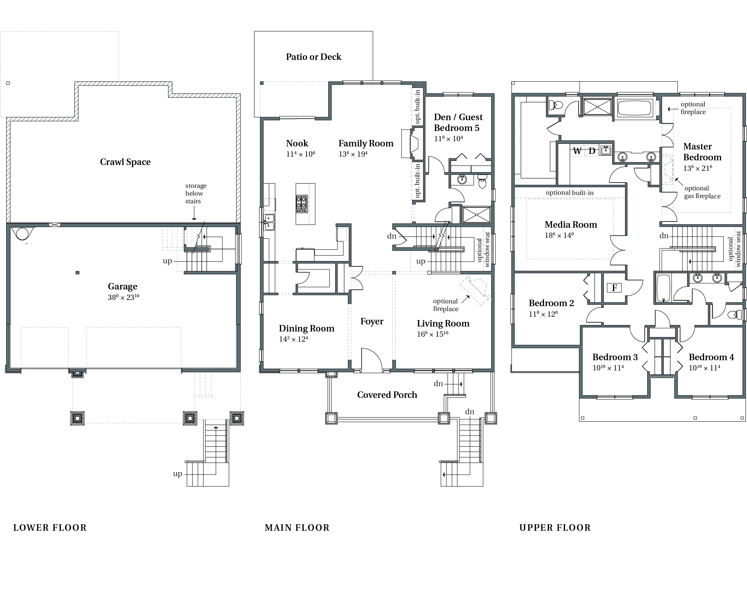 Ravenwood Floor Plans Beaverton, OR Arbor Homes