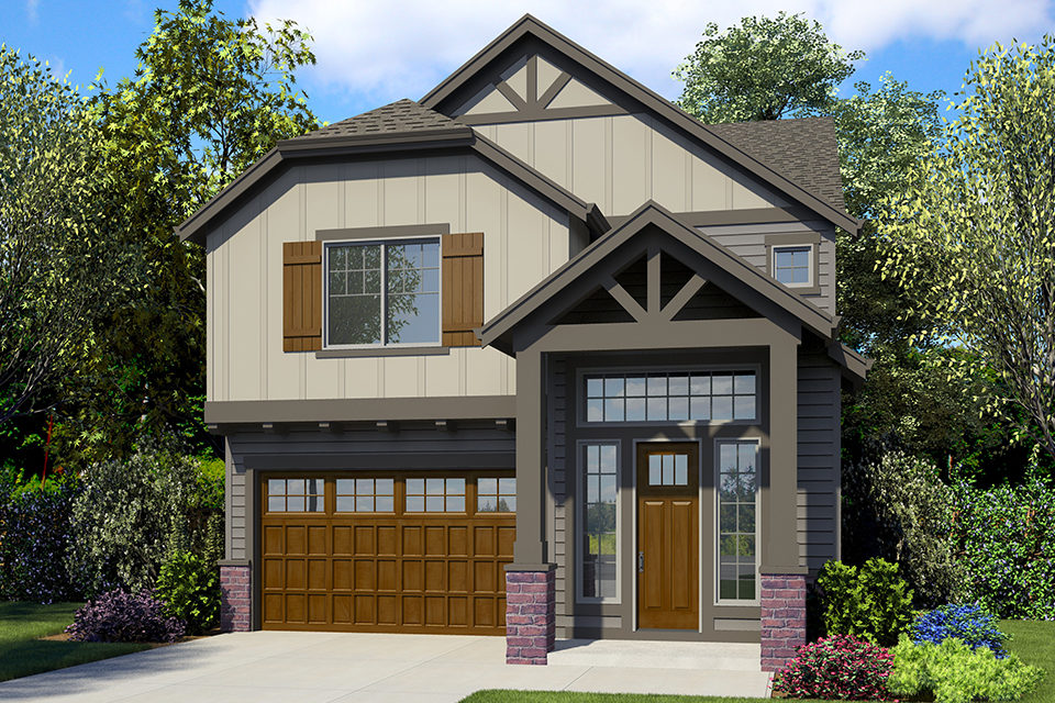 Arbor Homes - Mapleton English - elevation