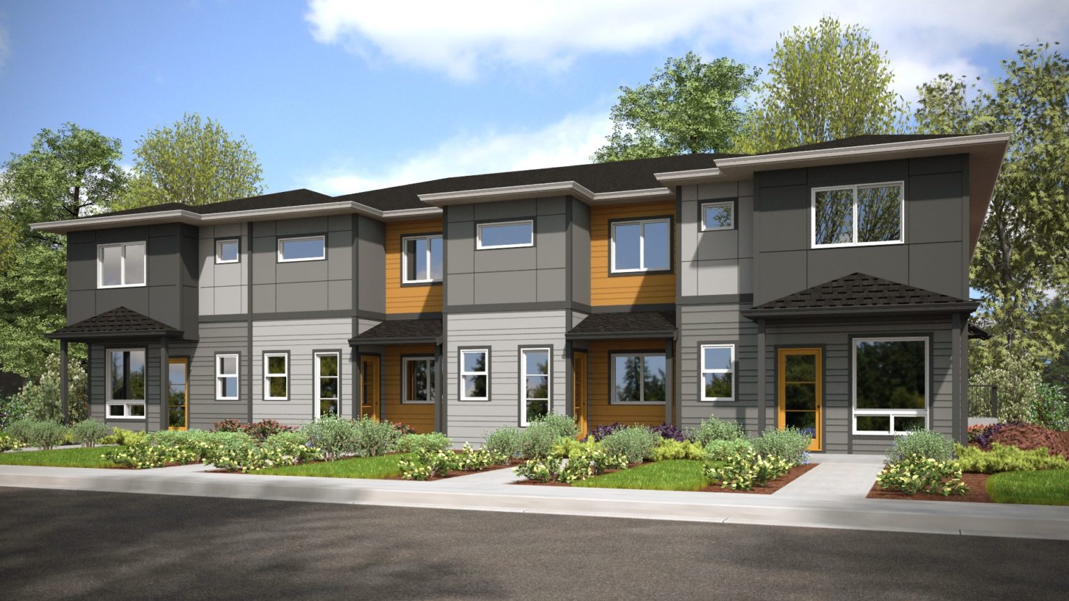 Lancaster Park Townhomes Arbor Homes Home Builders Oregon