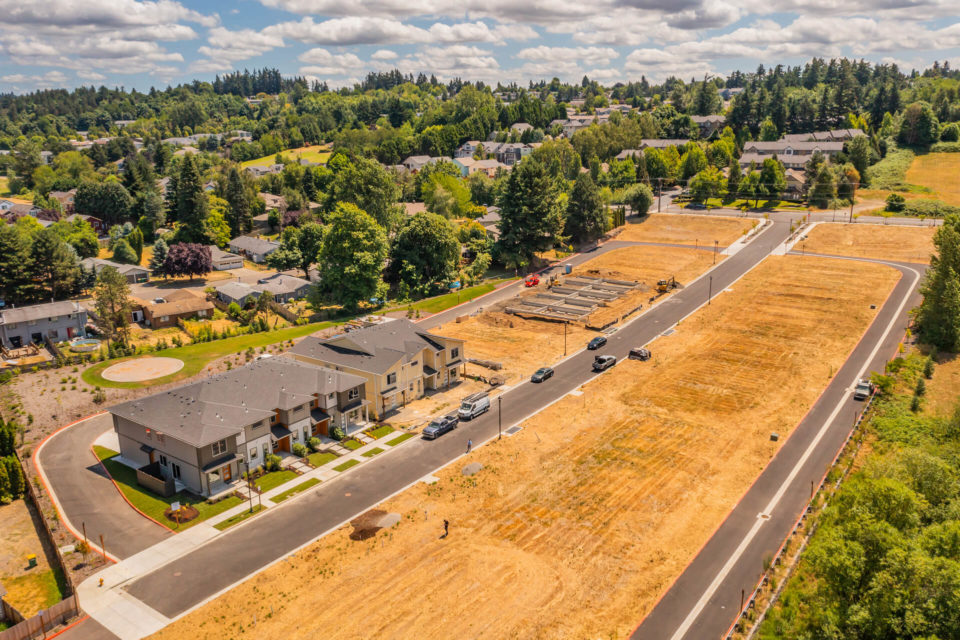Lancaster Park Townhome Arbor Homes Home Builders Oregon