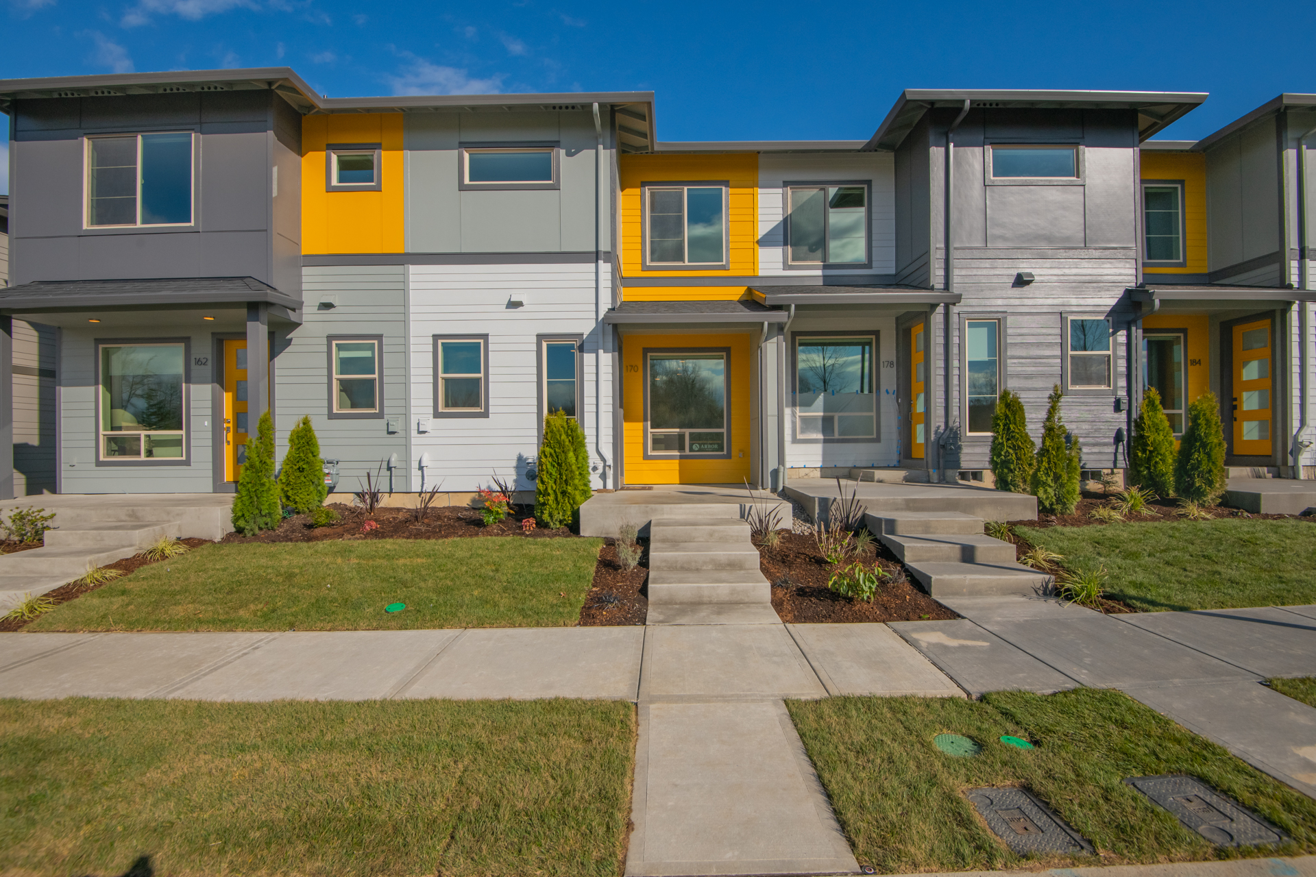 Lancaster Park Townhomes Arbor Homes Home Builders Oregon